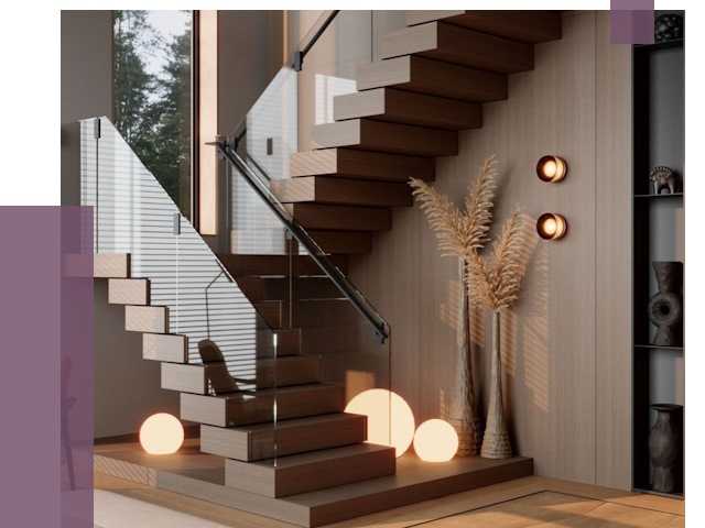 Изготовление и монтаж лестниц в Луге от 87635 руб. | ПРОЛЁТ-Лга