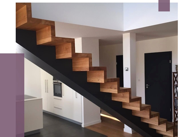 Изготовление деревянных лестниц в Луге от 87635 руб. | ПРОЛЁТ-Лга