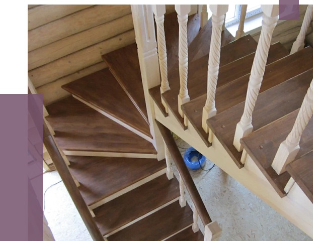 Реставрация деревянных лестниц в Луге от 4330 руб.