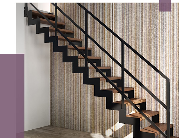 Изготовление металлических лестниц в Луге от 48973 руб. | ПРОЛЁТ-Лга