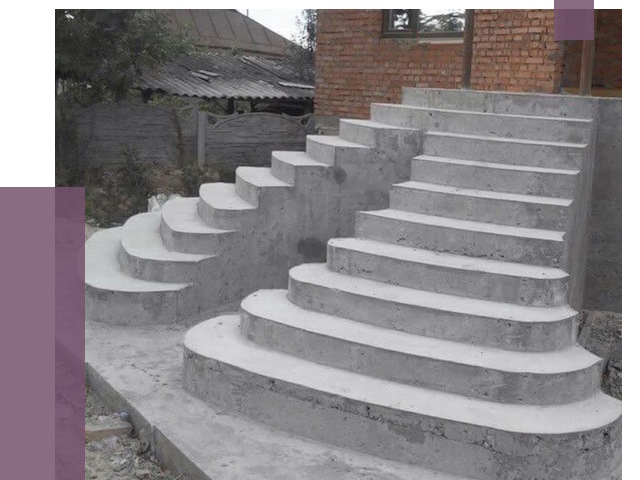 Монтаж бетонных лестниц в Луге от 4330 руб. 