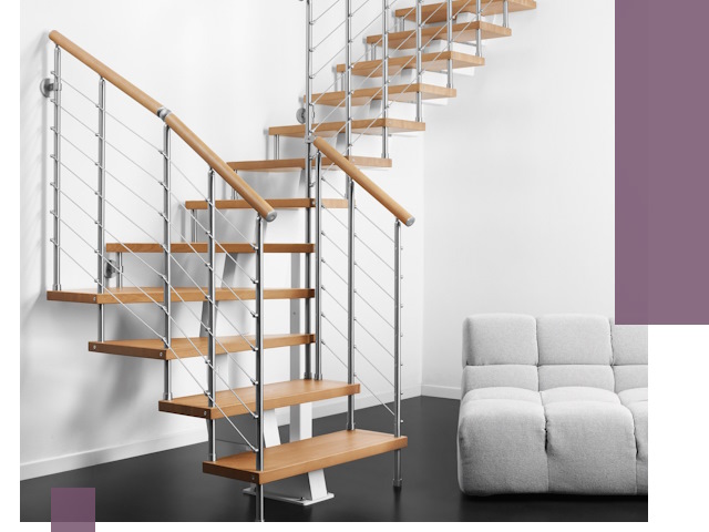 Модульные лестницы под ключ в Луге — монтаж и изготовление