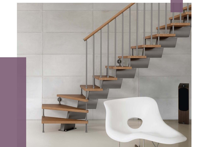 Монтаж модульных лестниц в Луге от 6392 руб. 