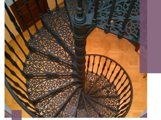 Винтовые лестницы под ключ в Луге: производство и монтаж