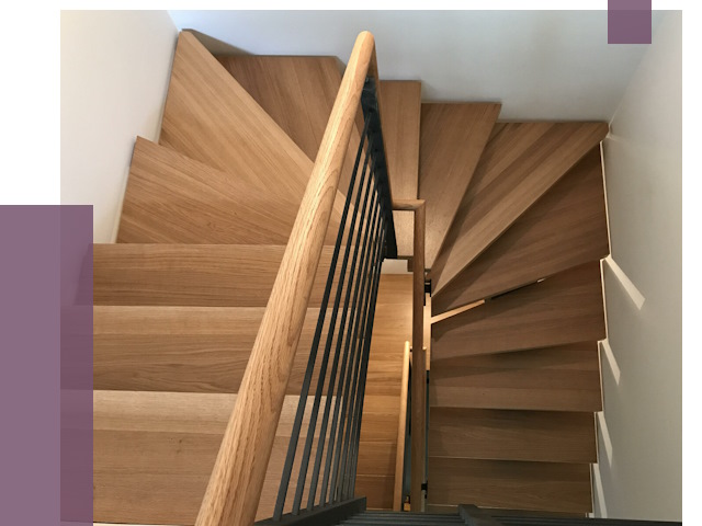 П-образные лестницы в Луге под ключ от 48973 руб. | ПРОЛЁТ-Лга