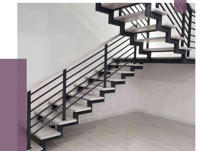 Лестницы на металлокаркасе под ключ в Луге от 12888 руб. | ПРОЛЁТ-Лга