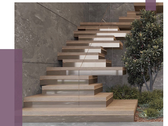 Современные лестницы в Луге от 13919 руб. | ПРОЛЁТ-Лга