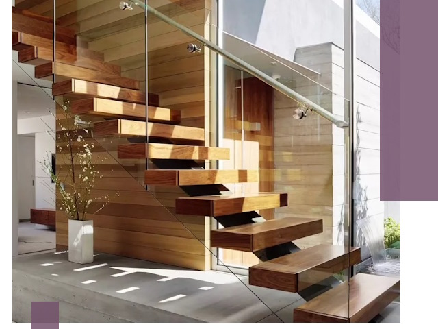 Современные лестницы на заказ в Луге — изготовление и монтаж