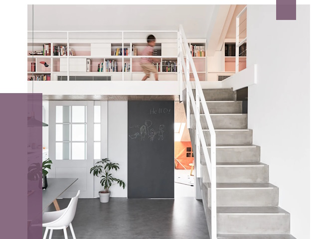 Лестницы для двухуровневой квартиры в Луге от 177848 руб. | ПРОЛЁТ-Лга