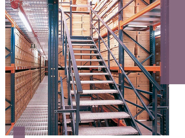 Лестницы складские прочные и безопасные под ключ в Луге