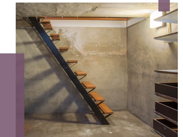 Лестницы в подвал в Луге от 13248 руб. — монтаж | ПРОЛЁТ-Лга