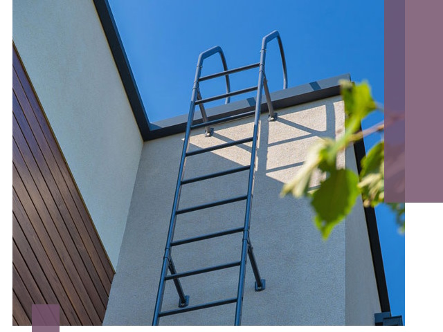 Лестницы на крышу в Луге — изготовление, монтаж, демонтаж