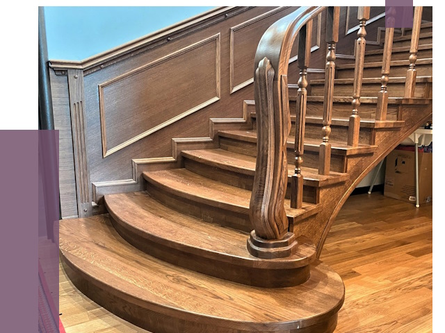 Дубовые лестницы под ключ в Луге от 177848 руб. — ПРОЛЁТ-Лга