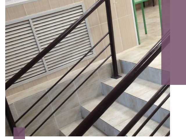 Изготовление перил из металла под ключ в Луге