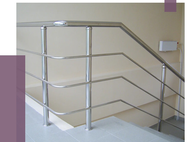 Алюминиевые перила в Луге от 6392 руб. под ключ | ПРОЛЁТ-Лга