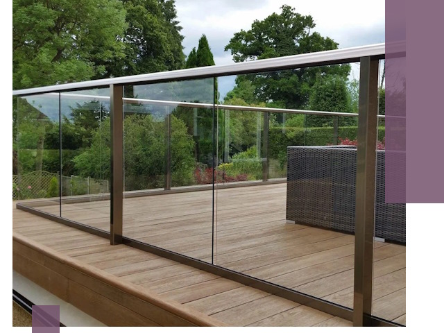 Алюминиевые перила на заказ в Луге — монтаж и гарантия