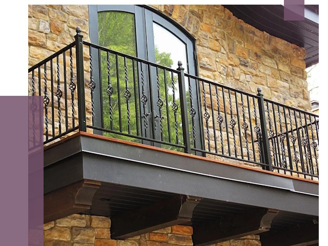 Балконные ограждения в Луге от 8093 руб. — купить | ПРОЛЁТ-Лга