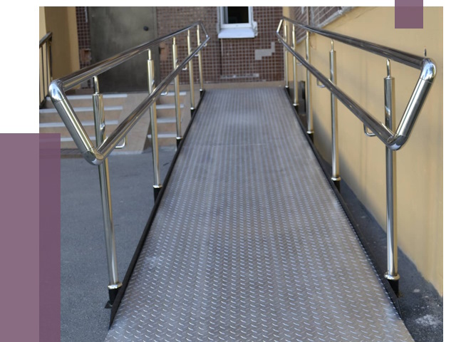 Пандусы в Луге от 12372 руб. — установка для инвалидов | ПРОЛЁТ-Лга