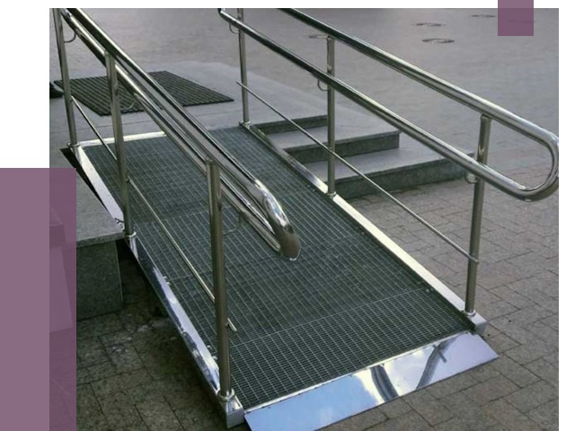 Монтаж пандусов для инвалидов в Луге от 8681 руб. под ключ | ПРОЛЁТ-Лга