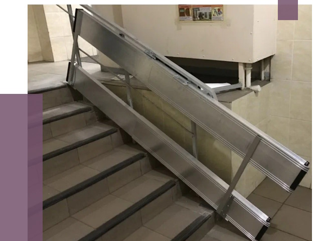 Откидные пандусы в Луге от 6702 руб. — купить | ПРОЛЁТ-Лга