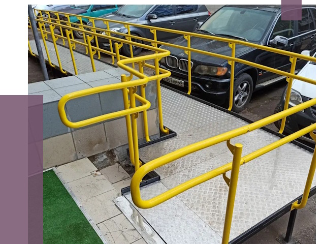 Стационарные пандусы в Луге от 12372 руб. | ПРОЛЁТ-Лга