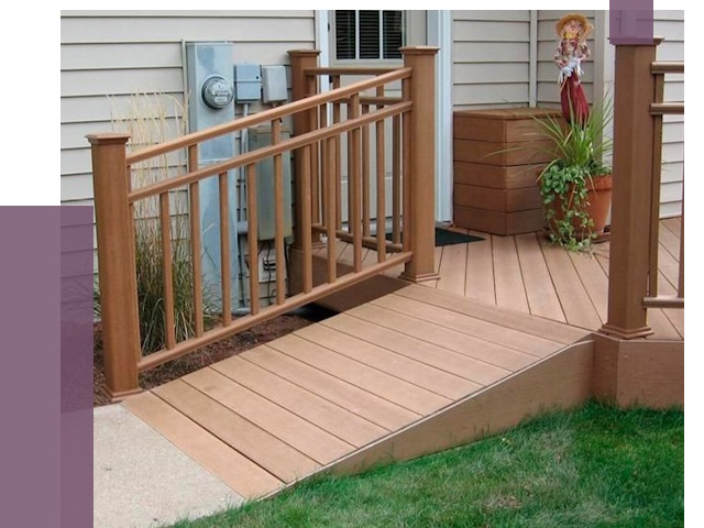 Пандус на крыльцо в Луге под ключ от 7836 руб.