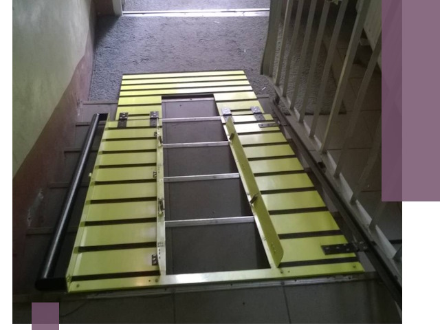 Профессиональный монтаж пандуса в подъезд в Луге