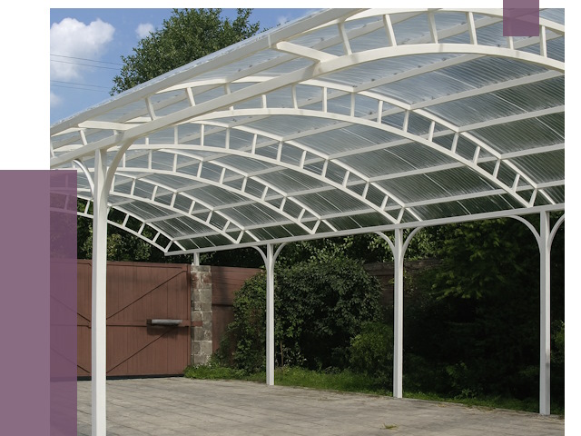 Изготовление навесов в Луге от 14950 руб. за м² — ПРОЛЁТ-Лга