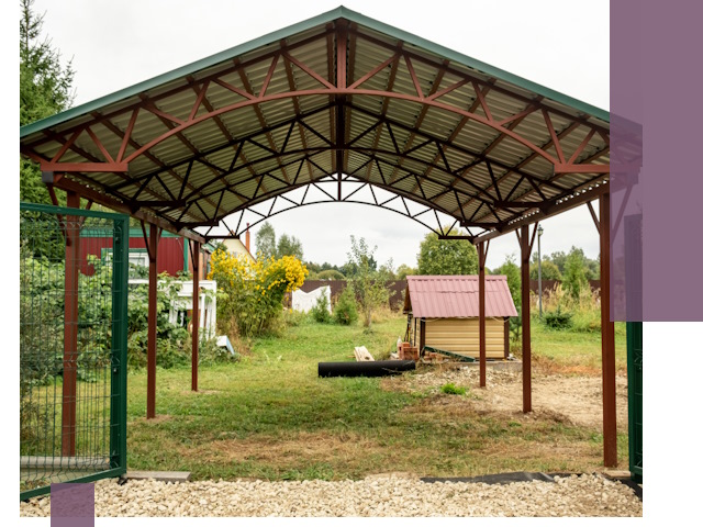 Демонтаж навесов в Луге — быстро и аккуратно