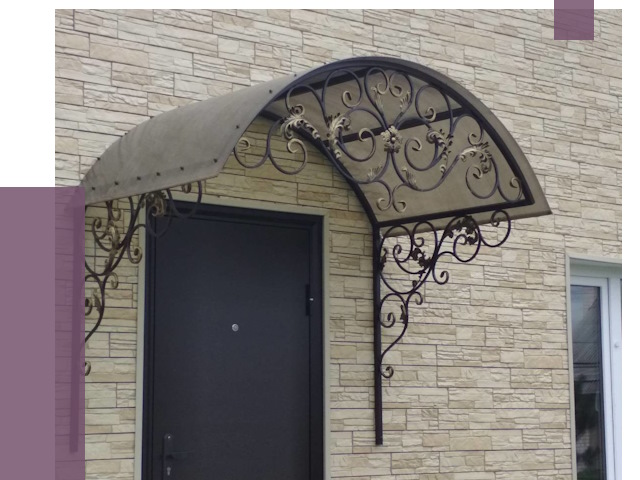 Ремонт козырьков в Луге от 7475 руб.  | ПРОЛЁТ-Лга