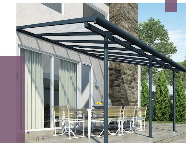 Навесы пристенные в Луге от 9176 руб. — монтаж и установка | ПРОЛЁТ-Лга