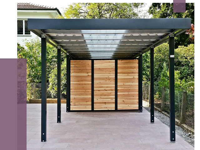 Отдельно стоящие навесы во дворе в Луге от 80934 руб. | ПРОЛЁТ-Лга