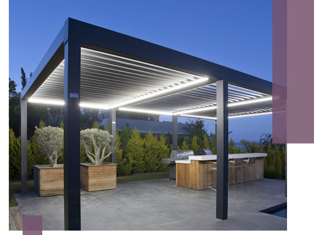 Навесы отдельно стоящие под ключ в Луге из металла и поликарбоната