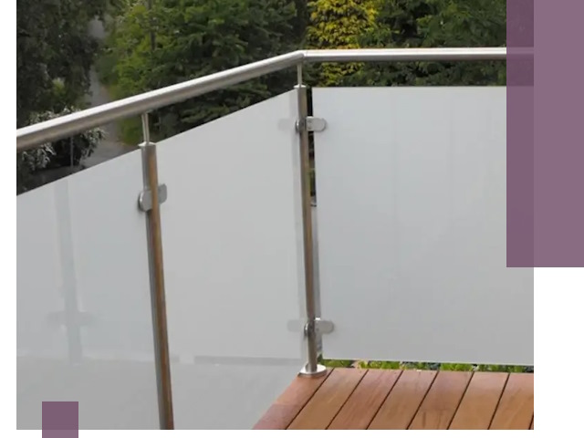 Алюминиевые парапеты для балконов и террас в Луге