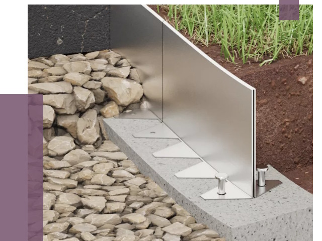 Изготовление металлических бордюров в Луге от 7733 руб. | ПРОЛЁТ-Лга