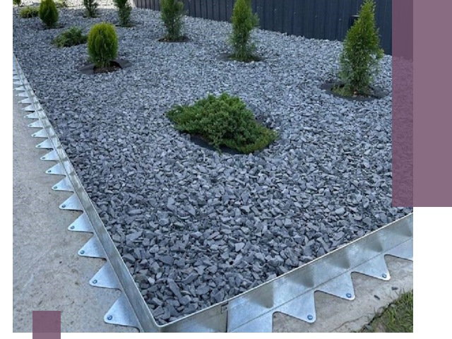 Оцинкованные металлические бордюры под заказ в Луге