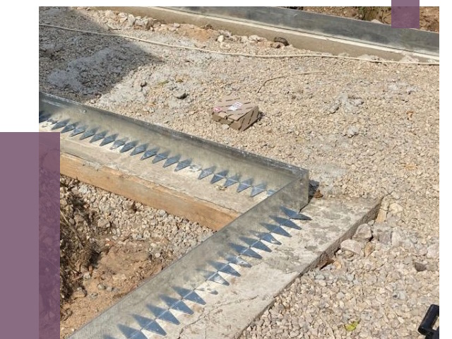 Нержавеющие бордюры в Луге от 4846 руб. под ключ | ПРОЛЁТ-Лга