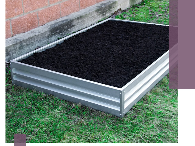 Металлические бордюры для грядок в Луге: прочность и аккуратность