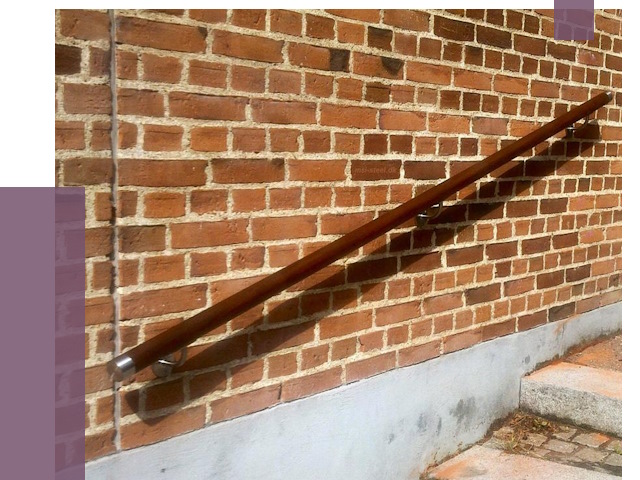 Изготовление пристенных поручней в Луге от 4485 руб. — ПРОЛЁТ-Лга