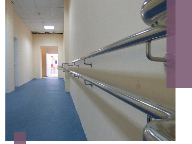 Поручни для инвалидов в Луге: изготовление и монтаж