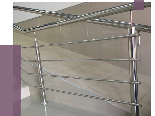 Изготовление поручней из нержавеющей стали в Луге